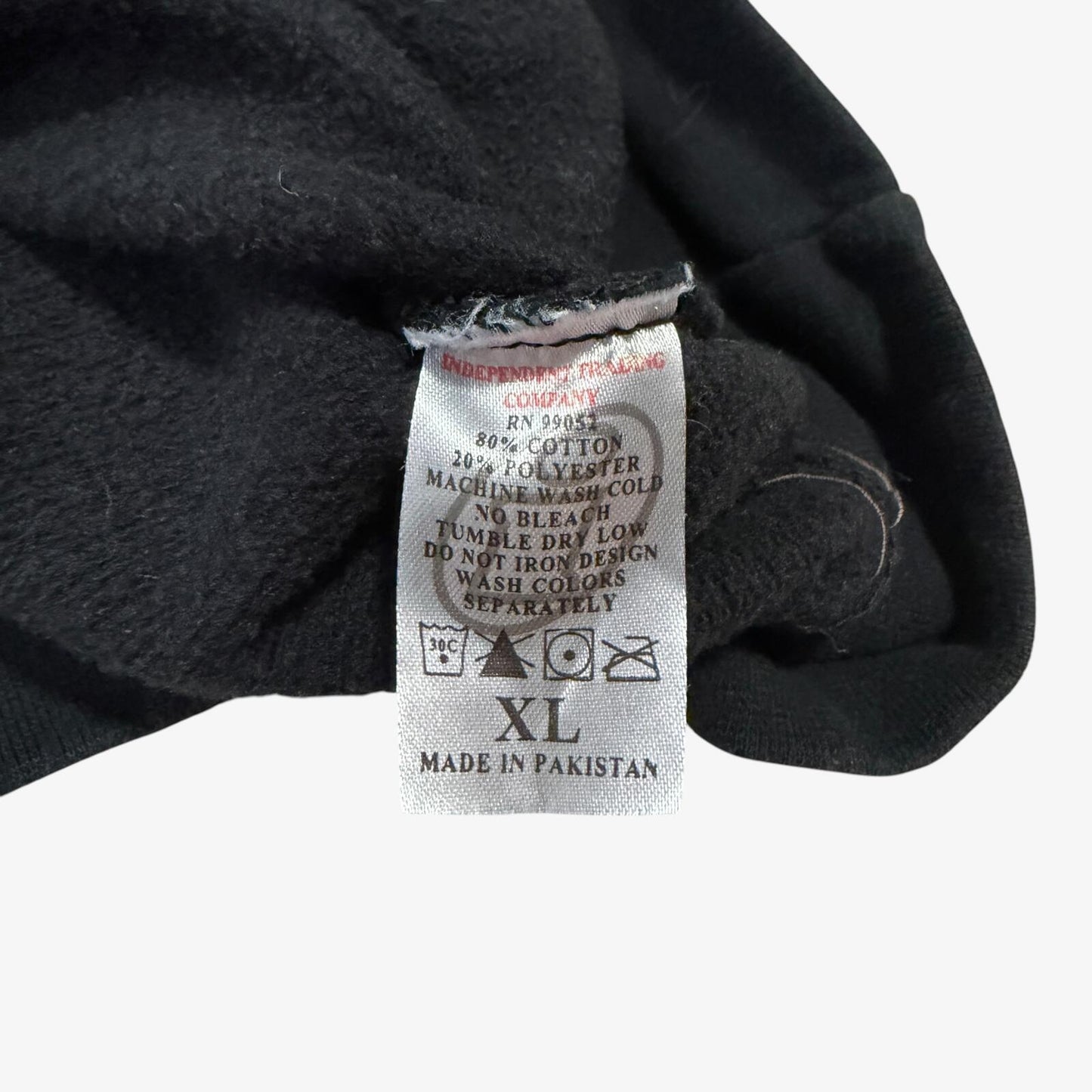 2012 X-Large x V-Files Gorilla Logo Graphic Hoodie