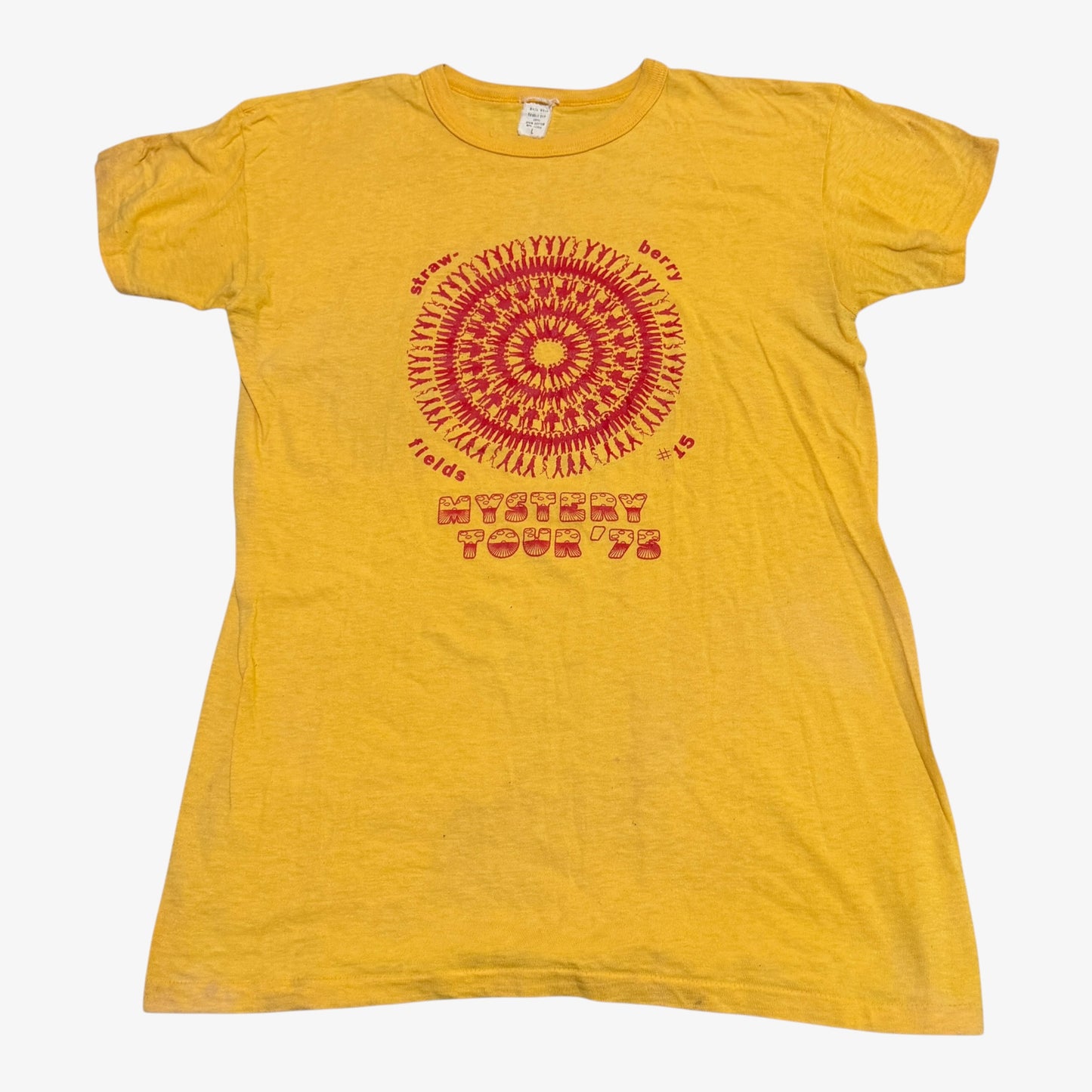 1975 The Beatles Strawberry Fields Mystery Tour Bootleg Tee