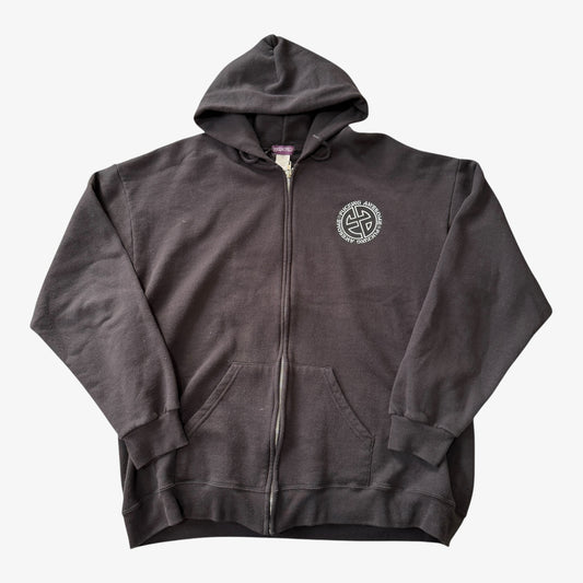 Fucking Awesome 2000s Zip Up Emblem Hoodie