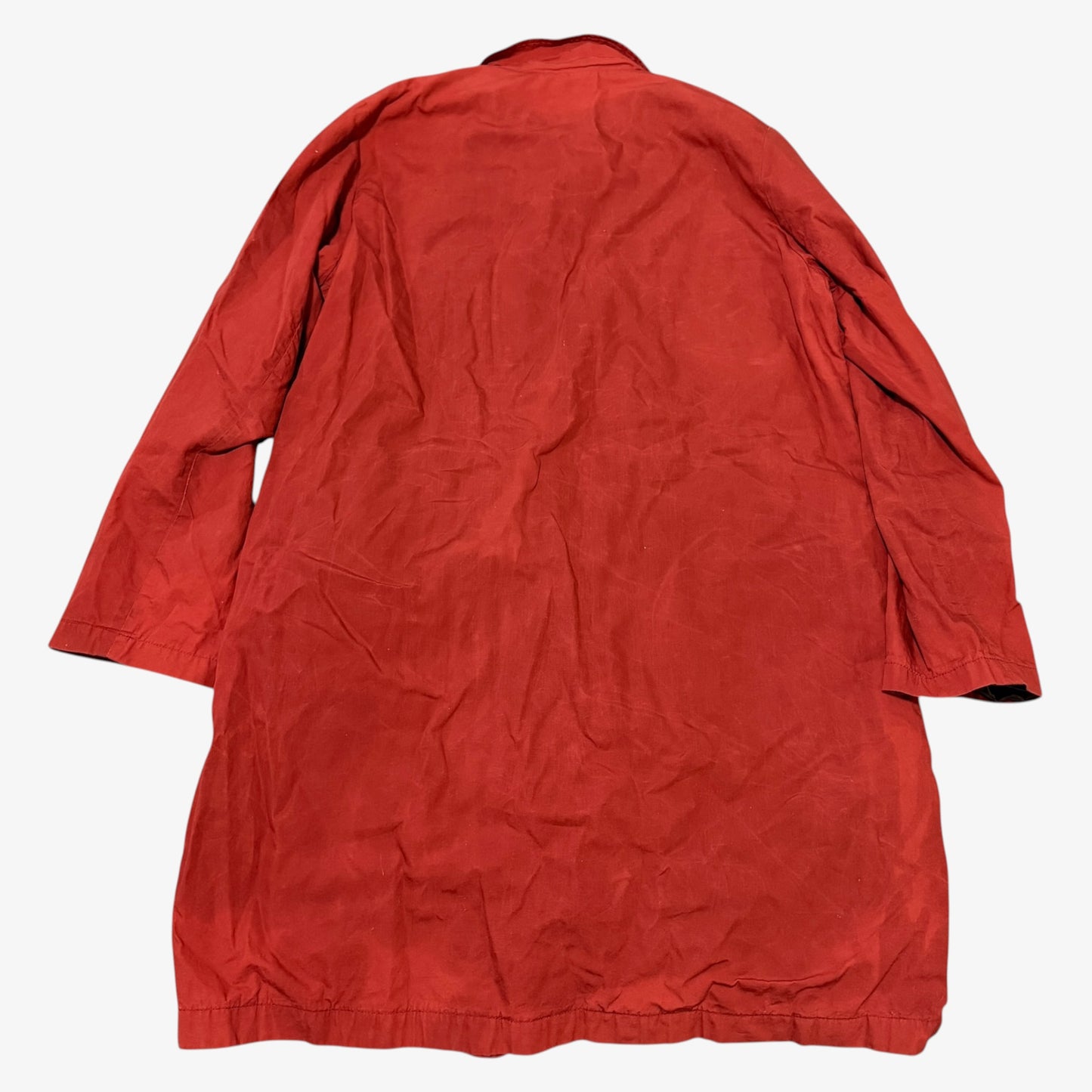 Kapital Waxed Cotton Trench Coat