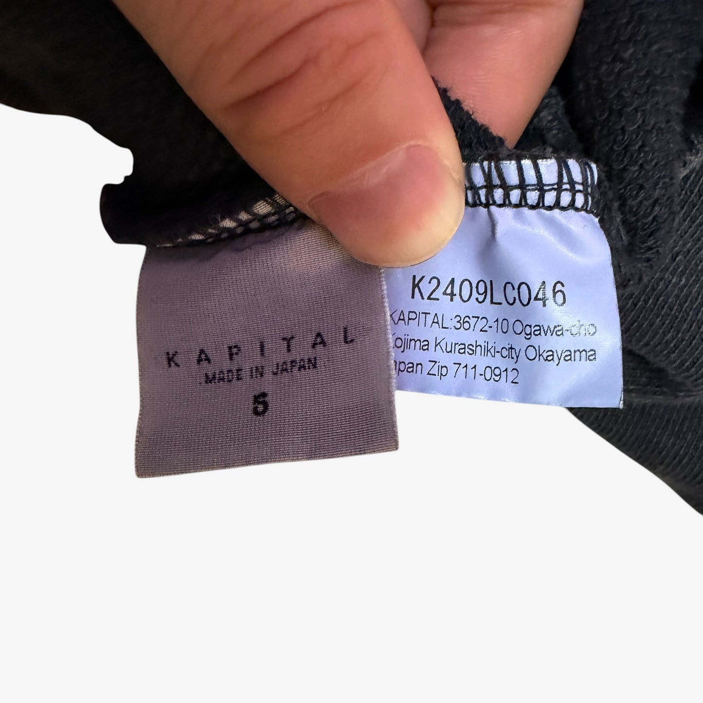 Kapital Speakeasy Eyes Logo Hoodie