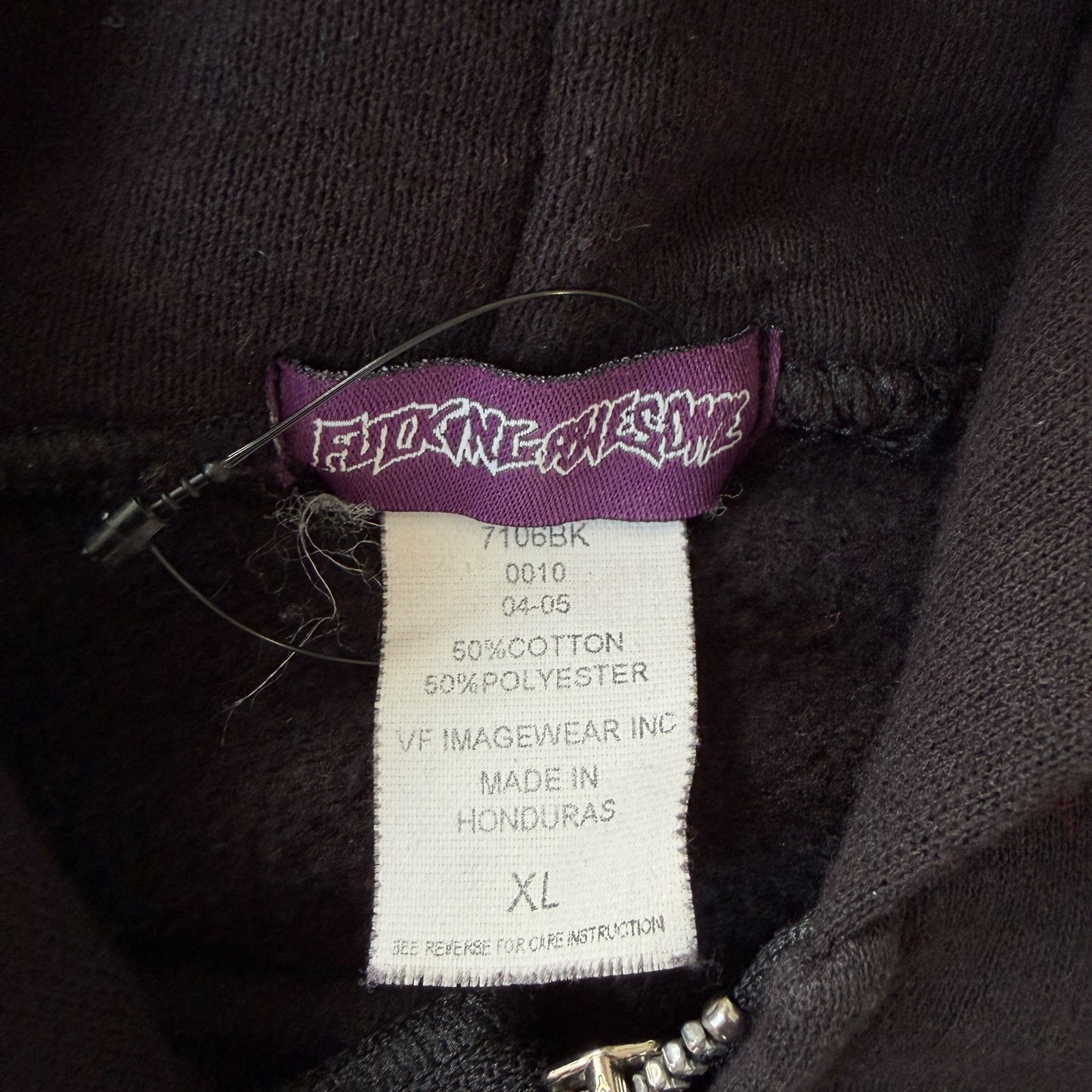 Fucking Awesome 2000s Zip Up Emblem Hoodie