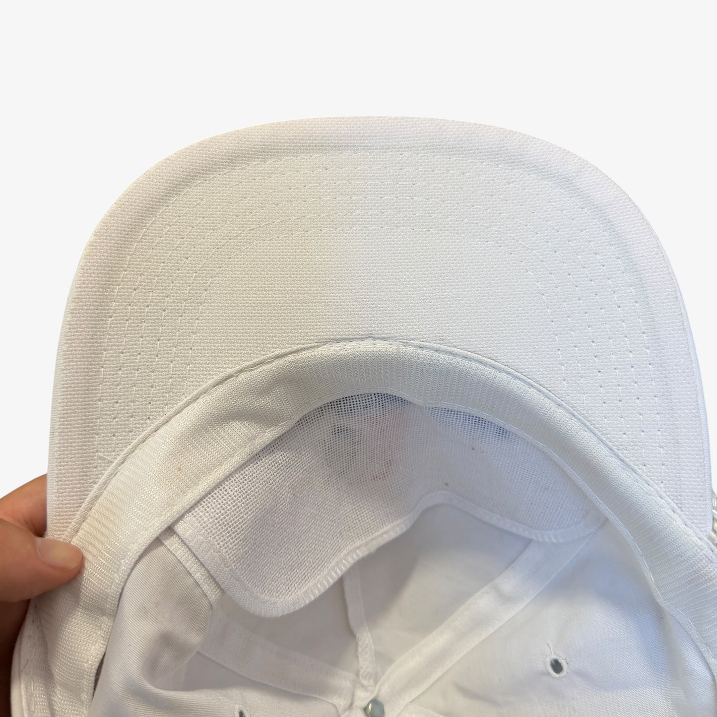 Ecstasy Carnival Cruise Vintage Snapback Hat White