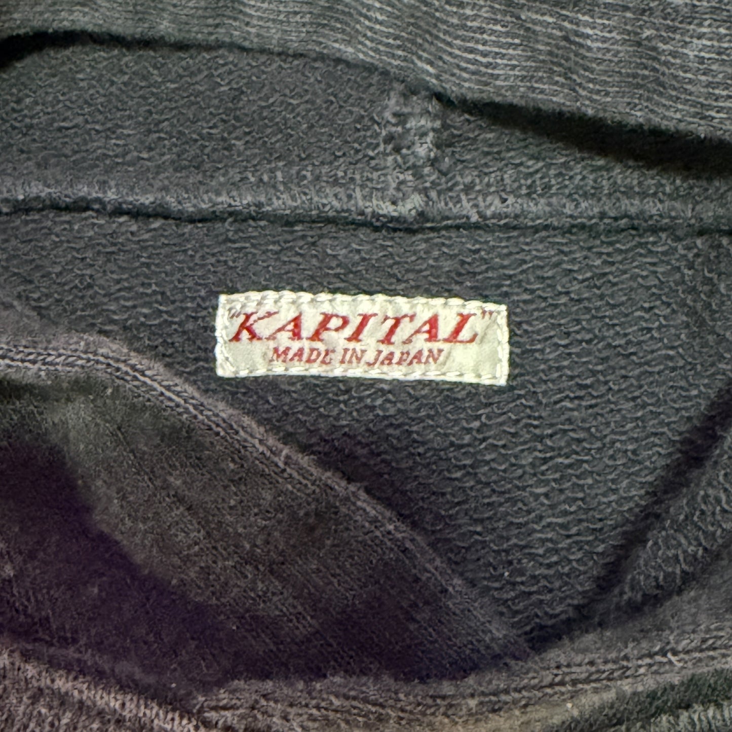 Kapital Speakeasy Eyes Logo Hoodie