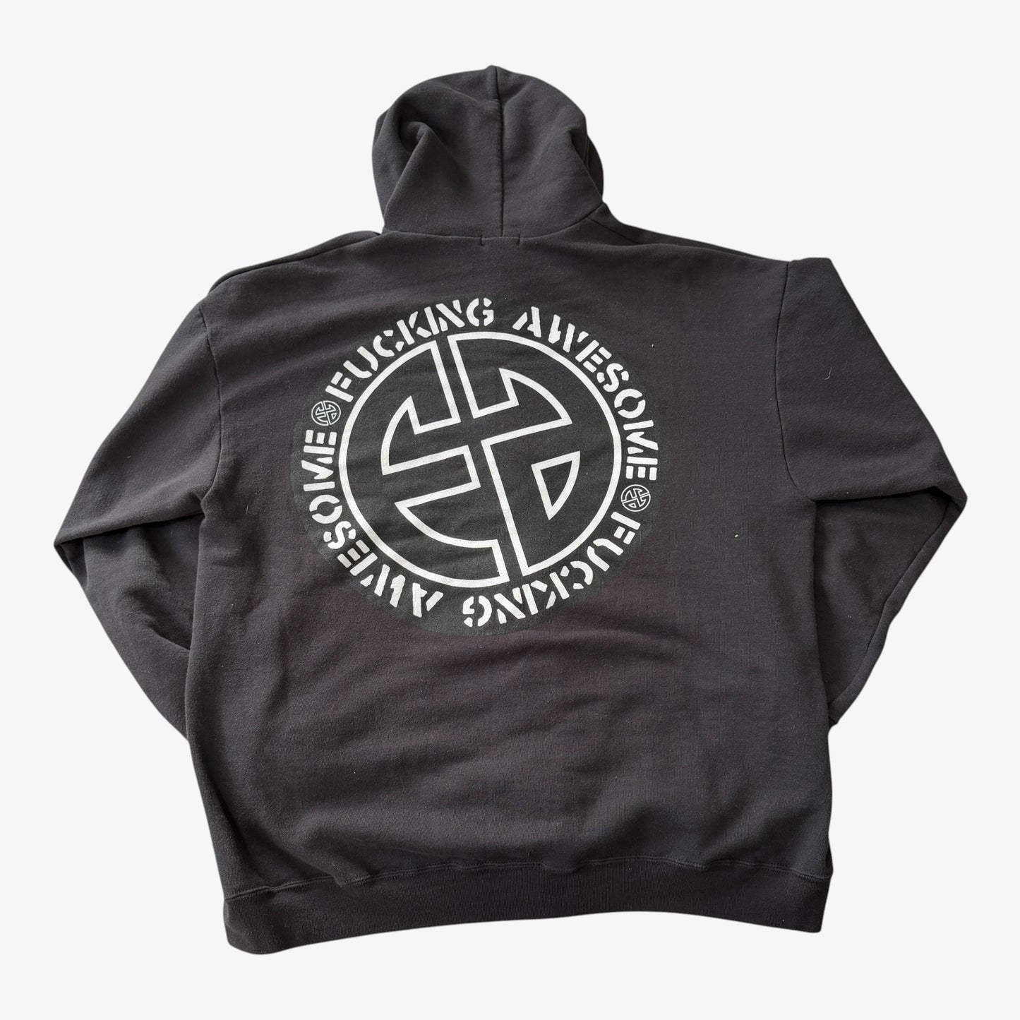Fucking Awesome 2000s Zip Up Emblem Hoodie