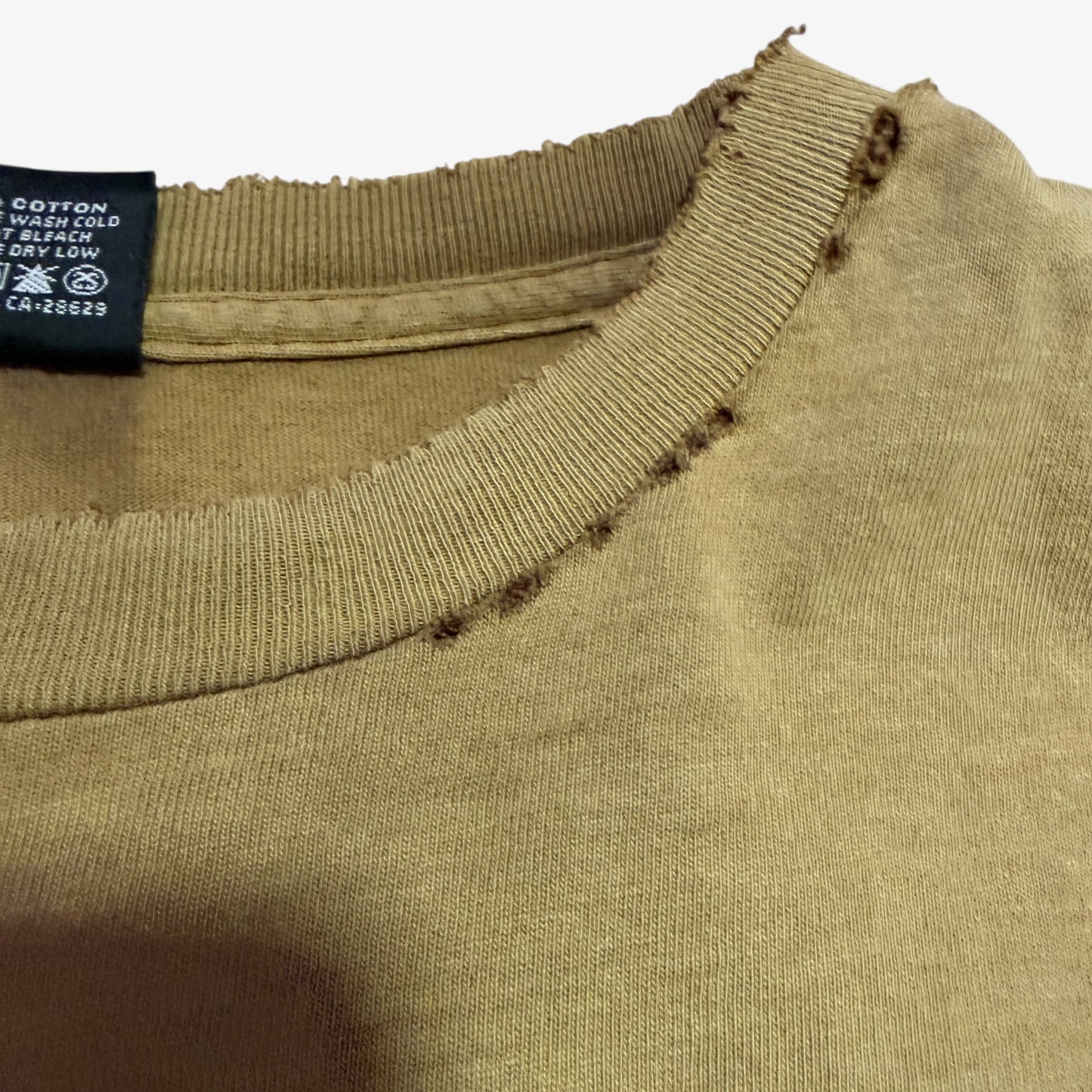 2000s Stussy “Bust Your Own Beat” Faded Tee