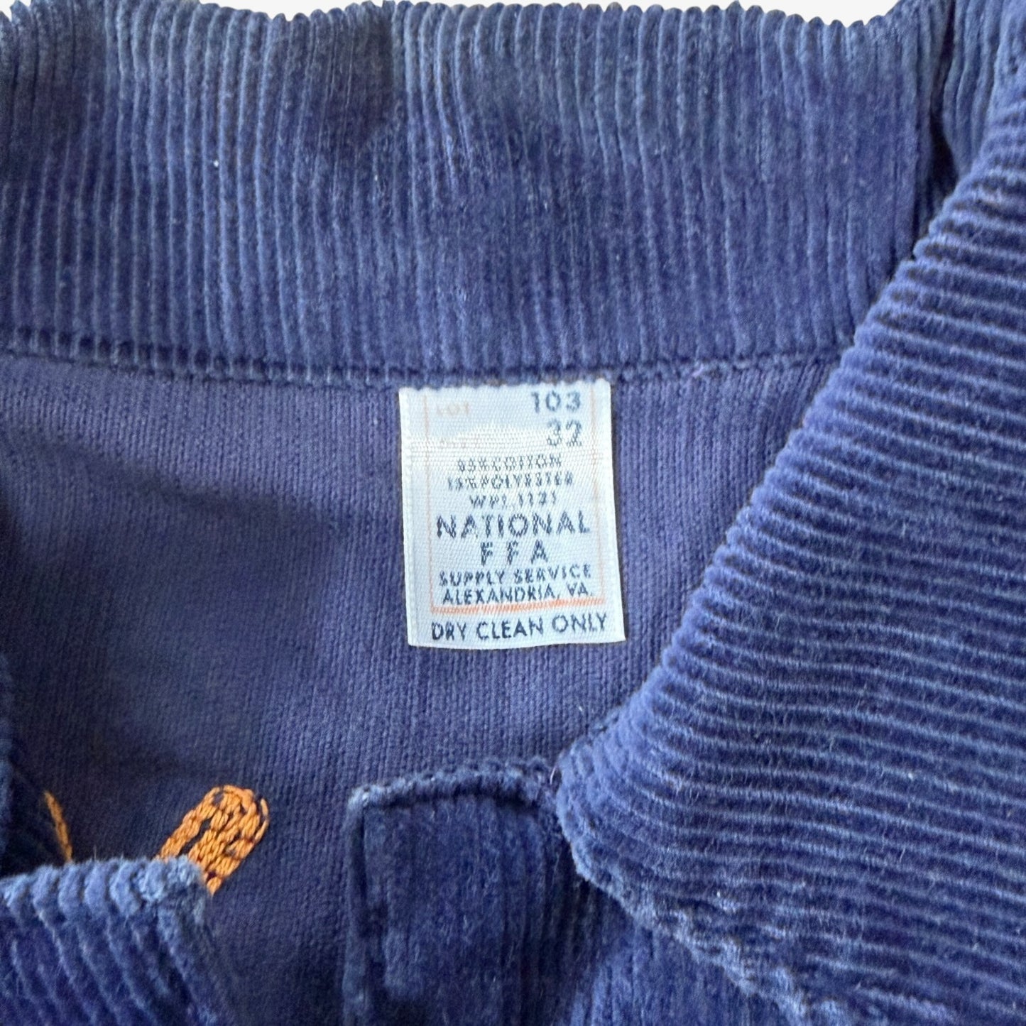 1980s Chain Stitched FFA Jacket