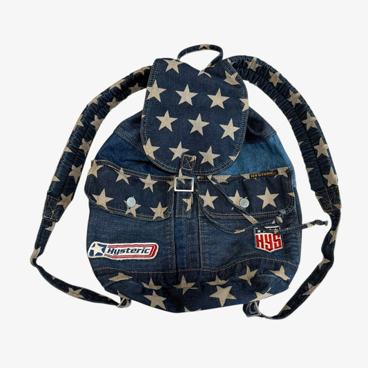 1990s Hysteric Glamour Star Denim Backpack
