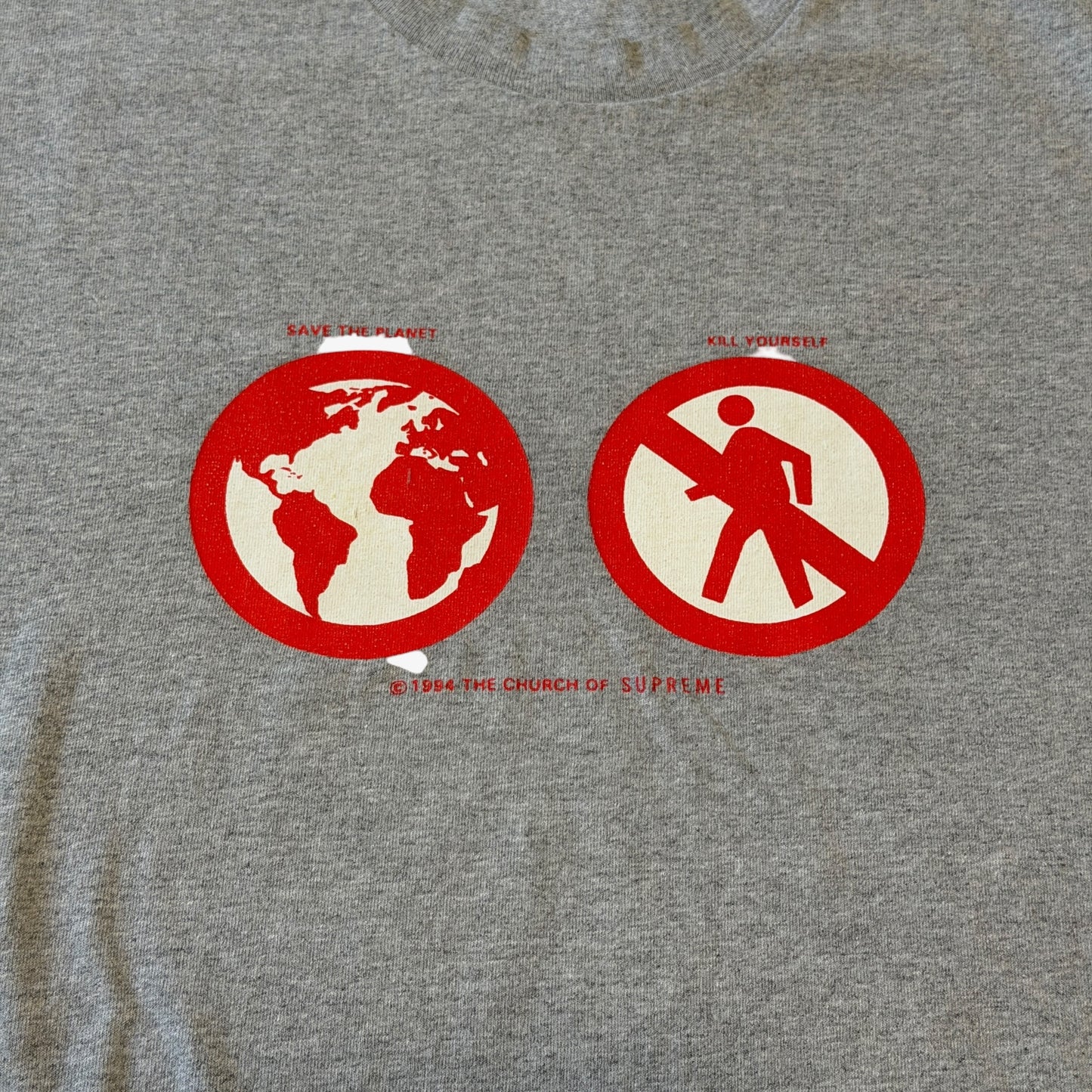FW19 Supreme Save The Planet Tee
