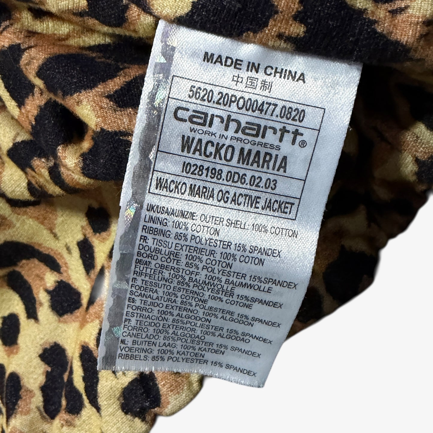 The Guilty Parties - Wacko Maria x Carhartt WIP Hooded Jacket