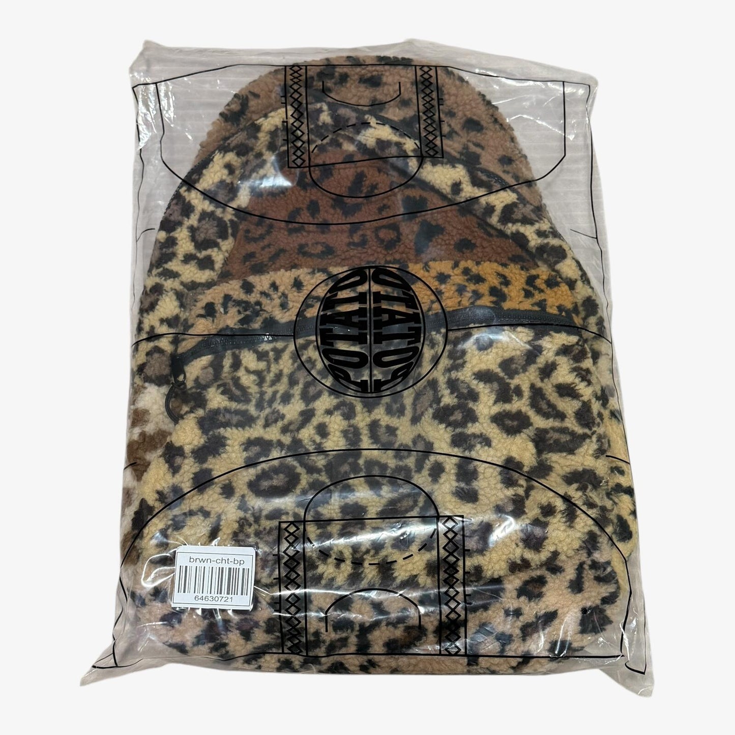 Imran Potato Cheetah Leopard Print Backpack