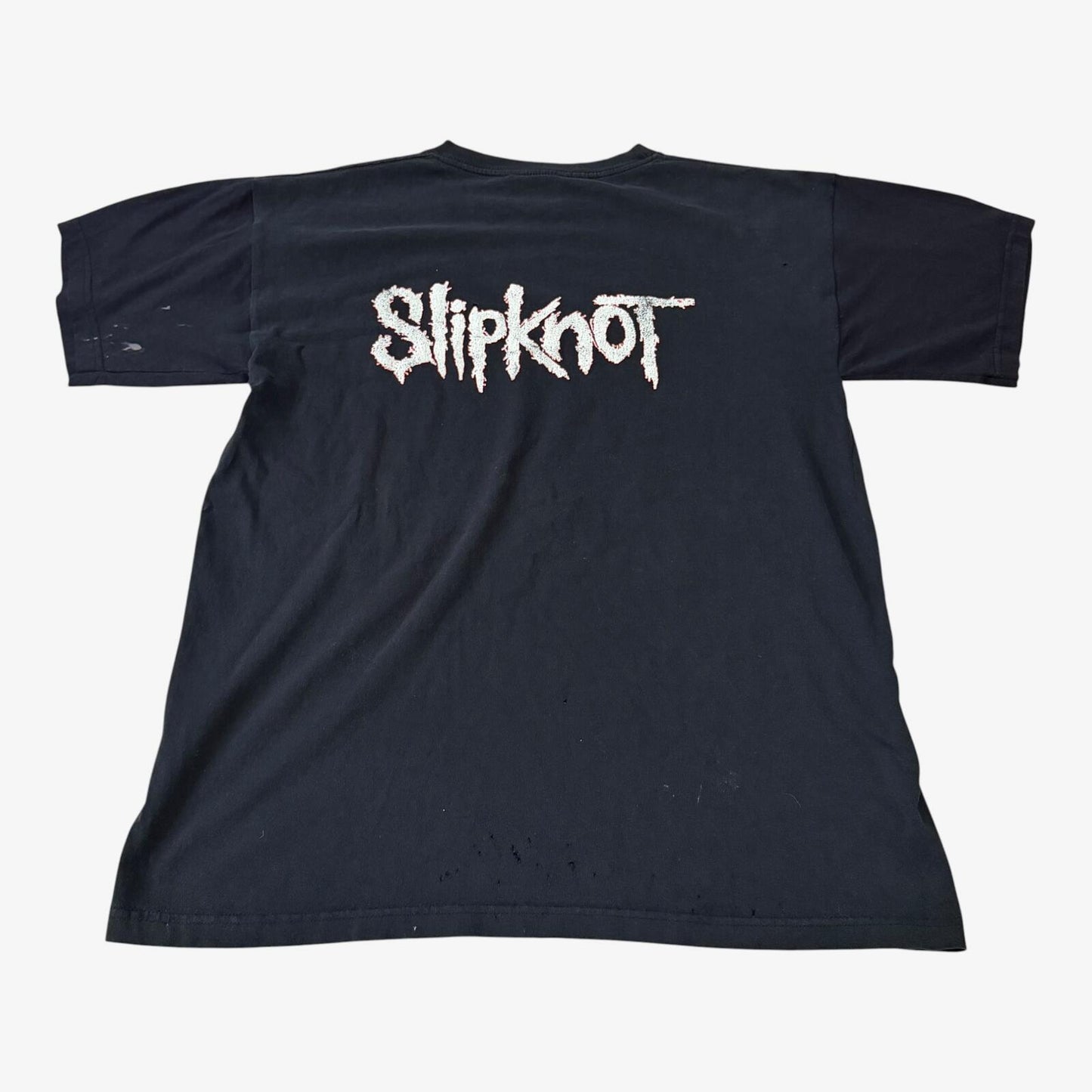 Vintage 1999 Slipknot Self Titled Blue Grape Repaired Tee