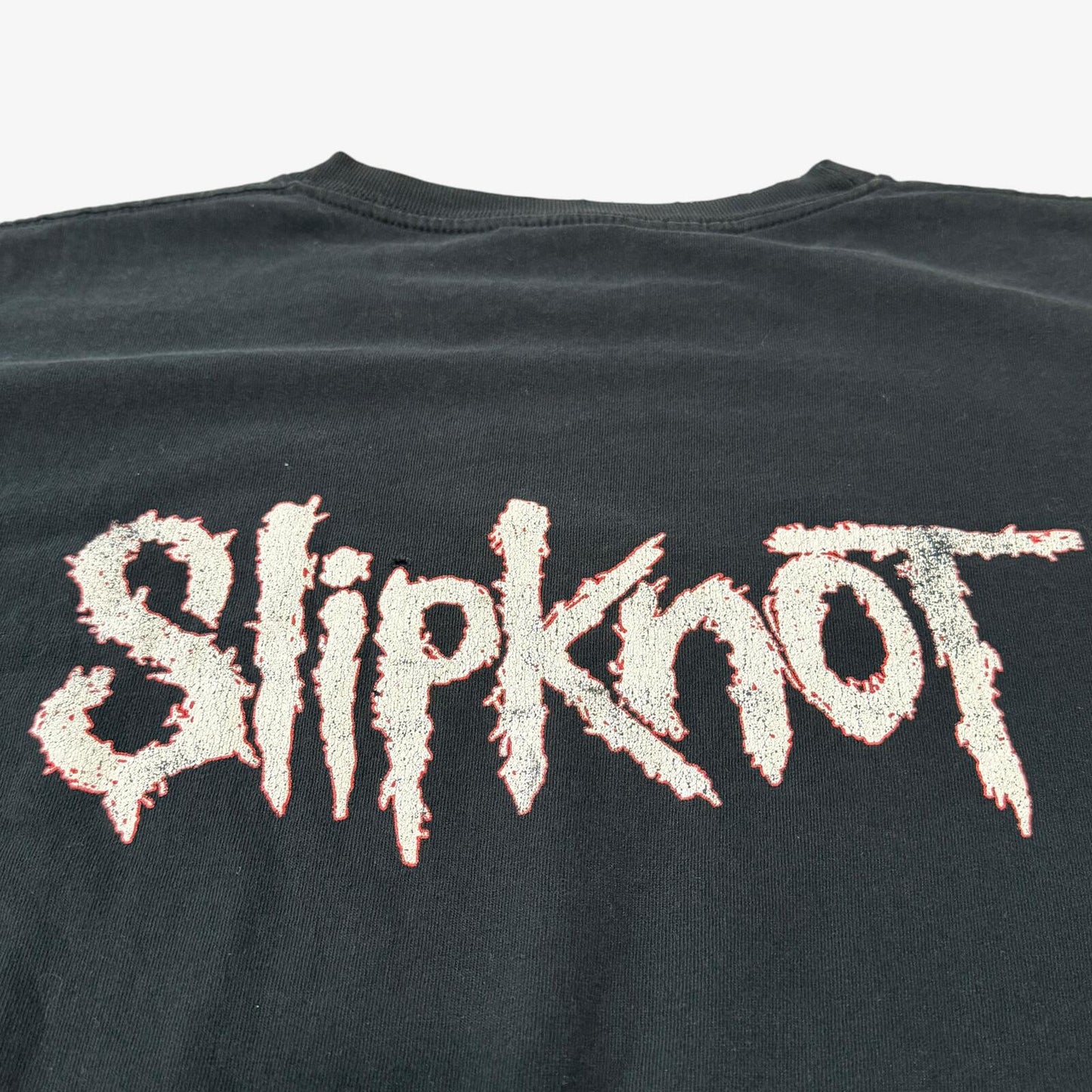 Vintage 1999 Slipknot Self Titled Blue Grape Repaired Tee