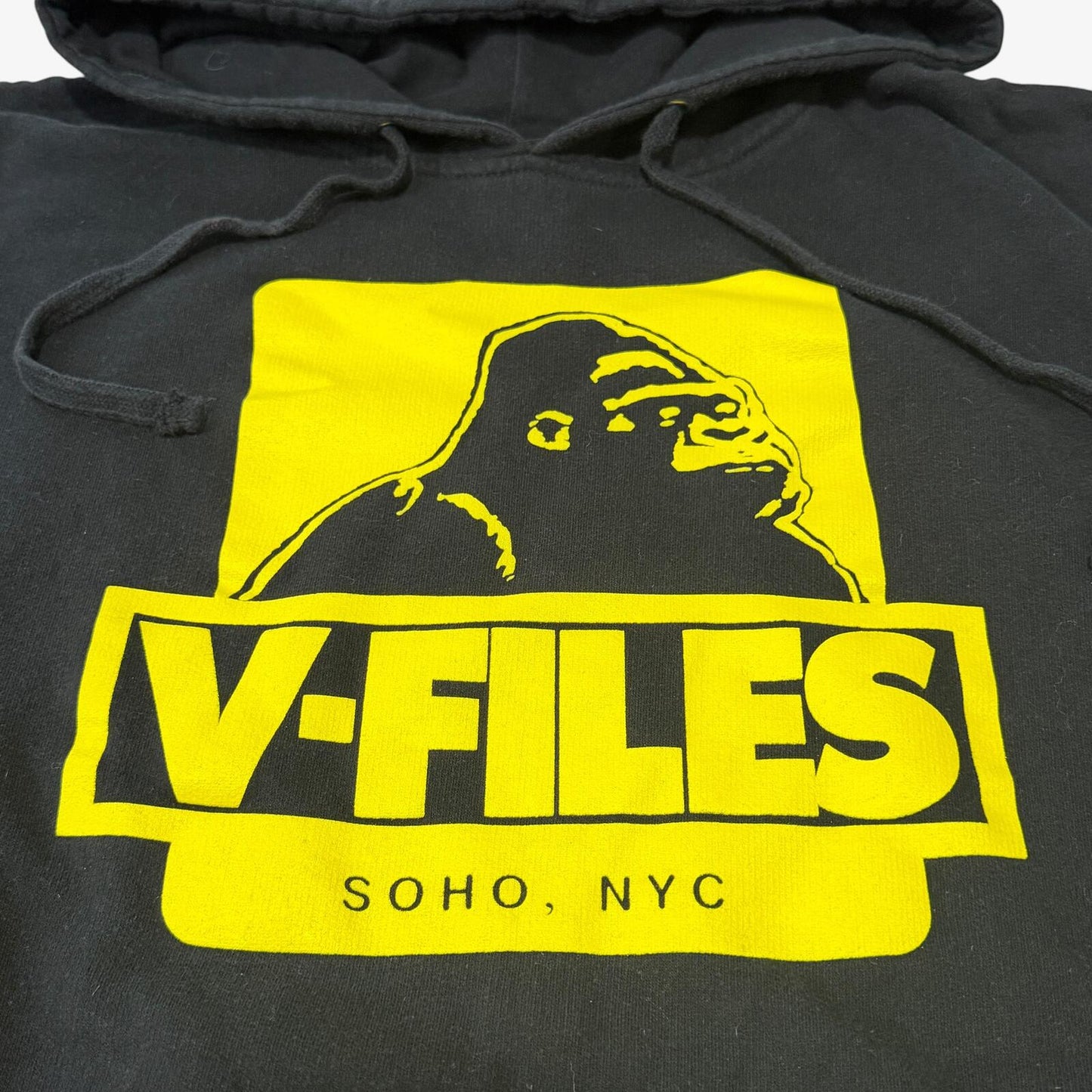 2012 X-Large x V-Files Gorilla Logo Graphic Hoodie