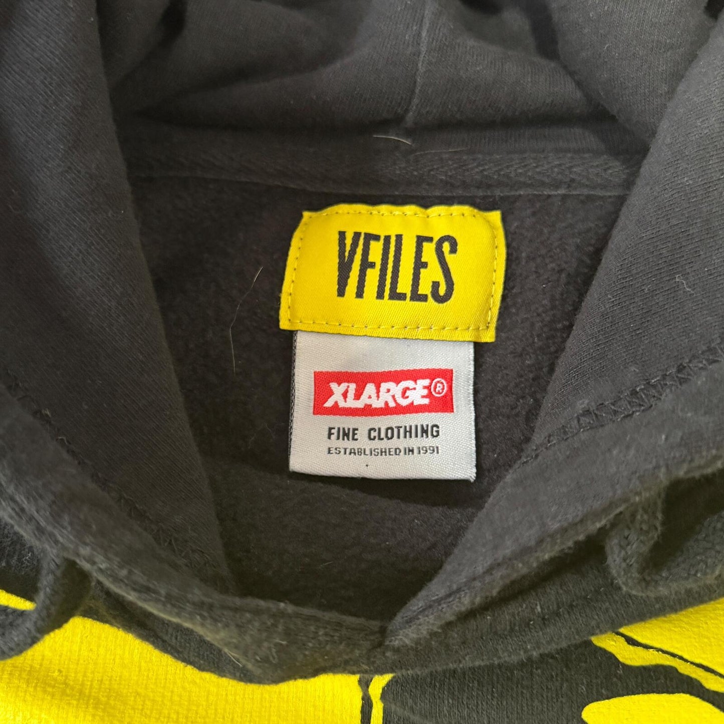 2012 X-Large x V-Files Gorilla Logo Graphic Hoodie