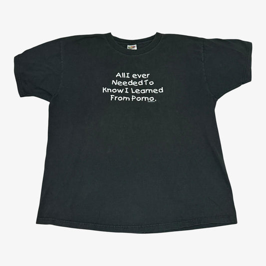 Vintage 1998 Dont Panic Porno Slogan Tee