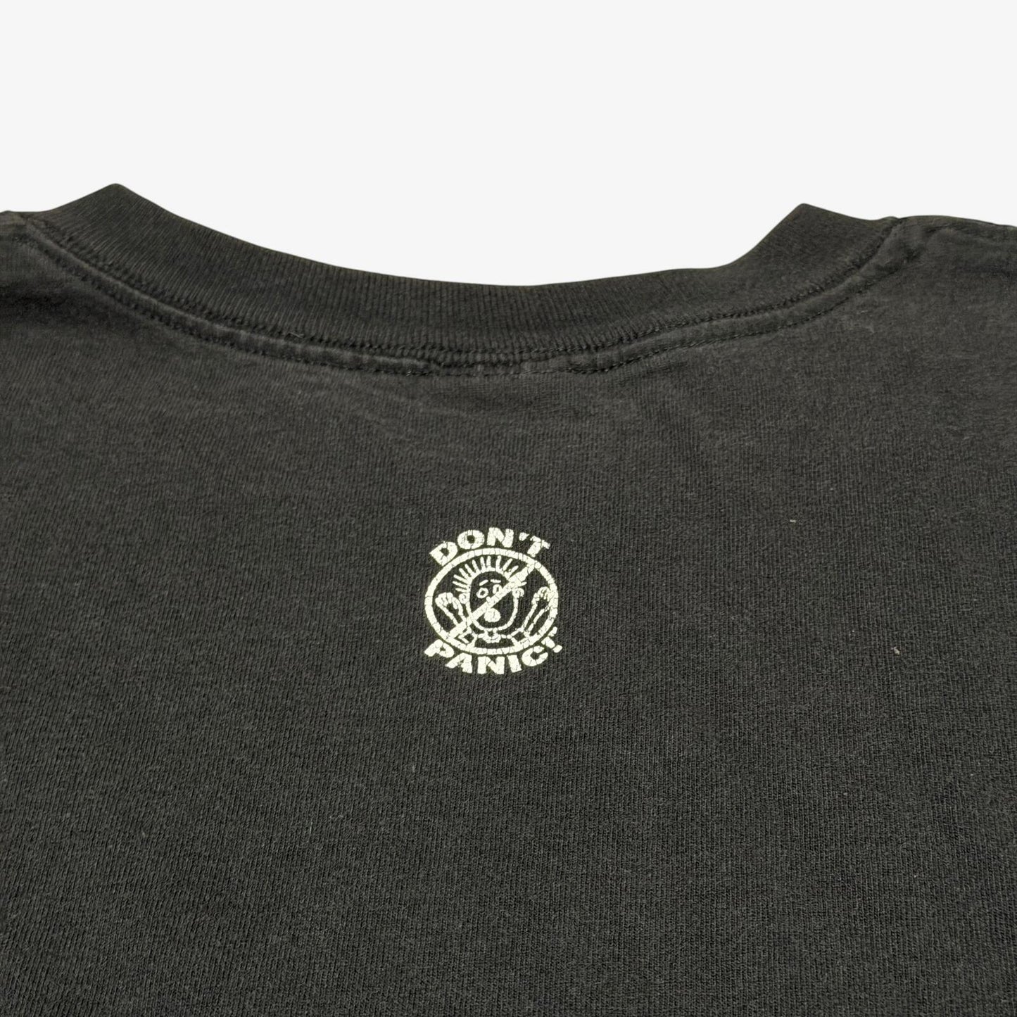 Vintage 1998 Dont Panic Porno Slogan Tee