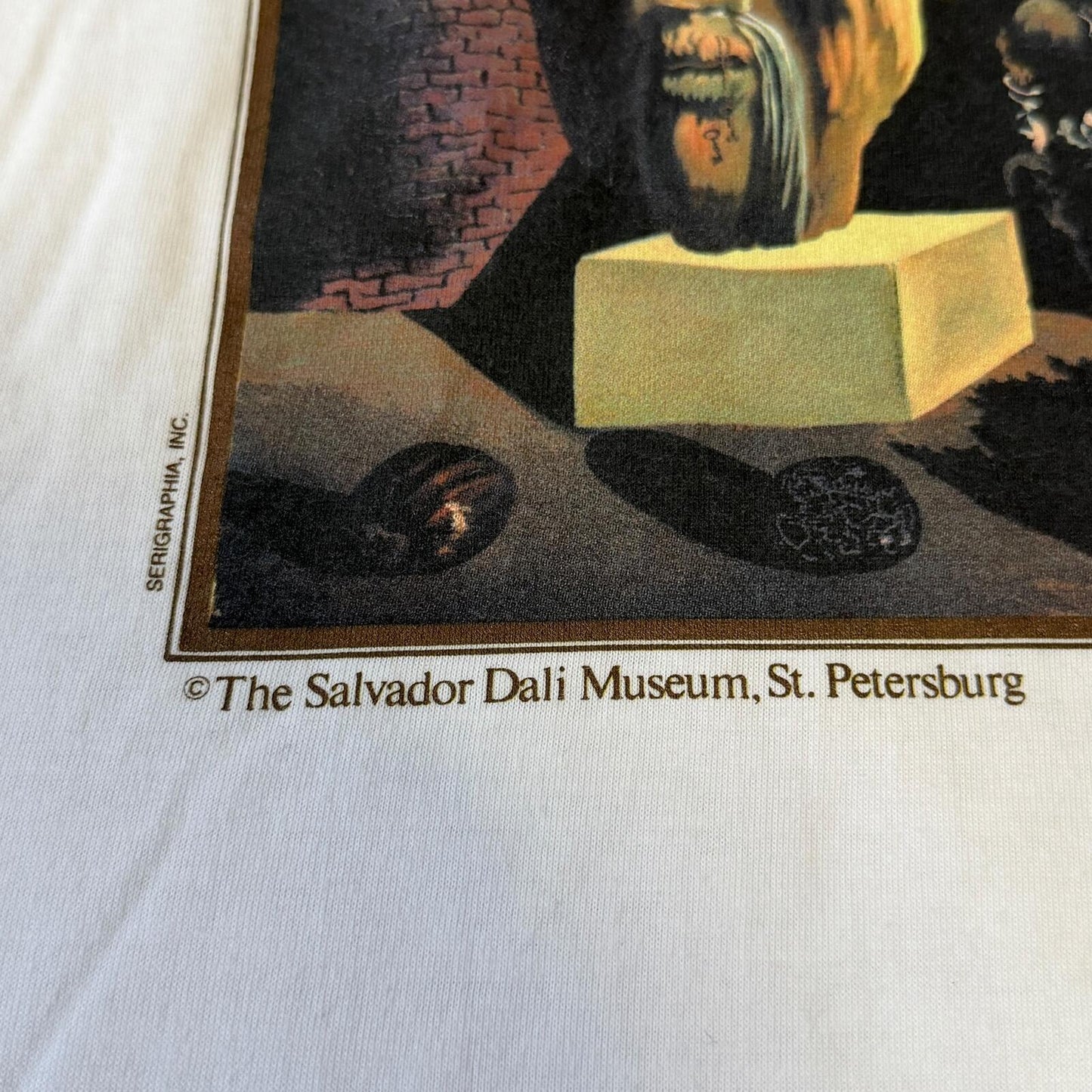 Vintage 90s Salvador Dali St Petersburg Art Museum Tee